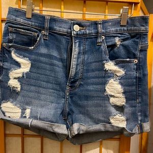 Express Shortie High Rise Size 10